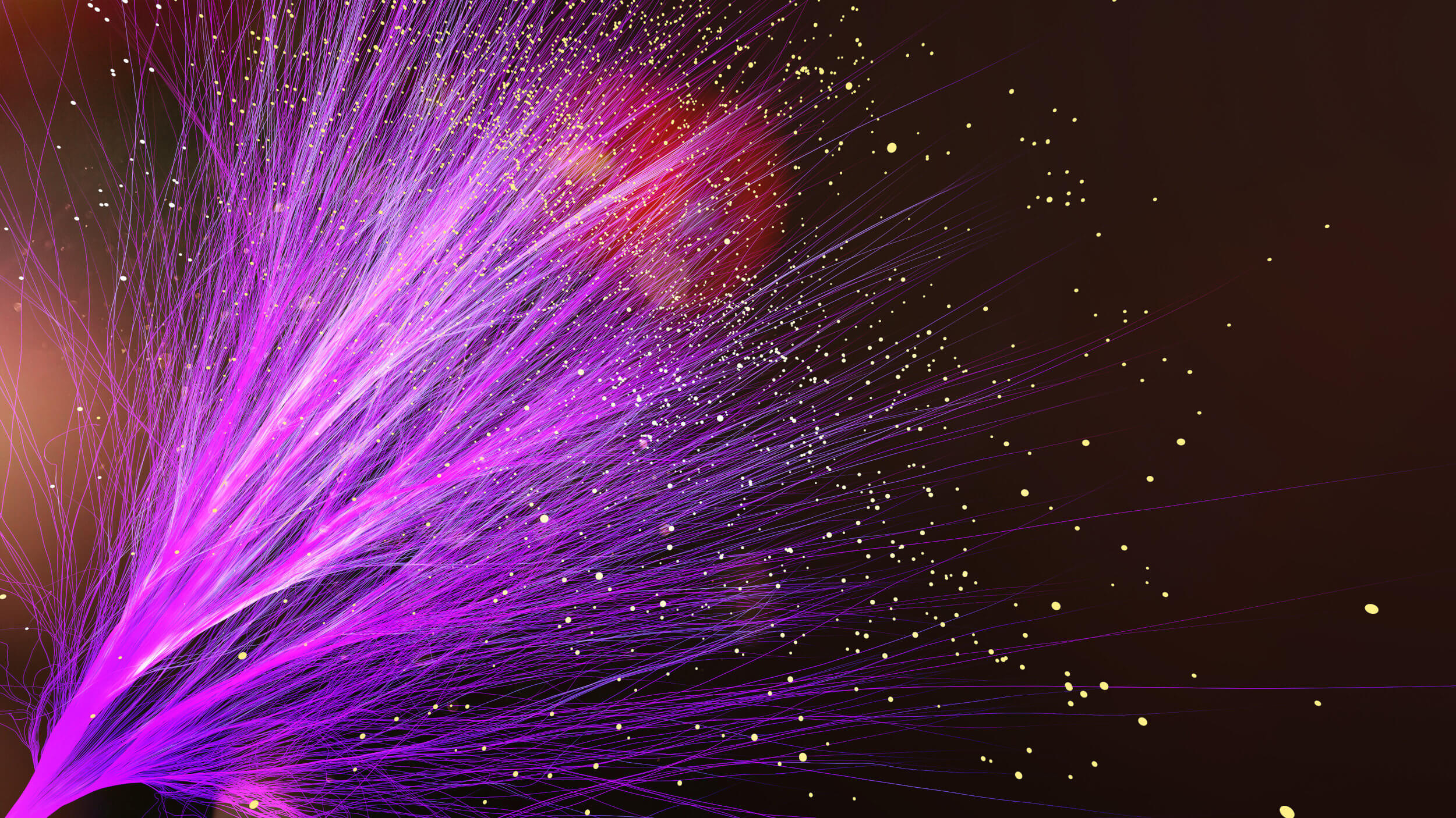 Abstract futurist image of a network.