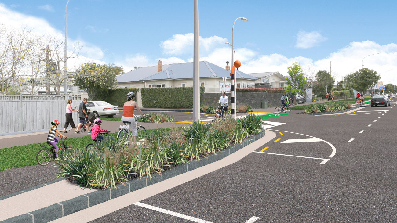 Point Chevalier to Westmere corridor upgrade.