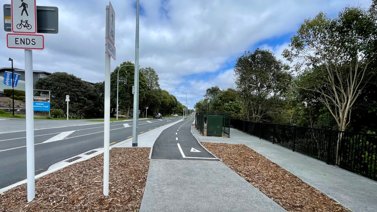 Point Chevalier to Westmere corridor upgrade.