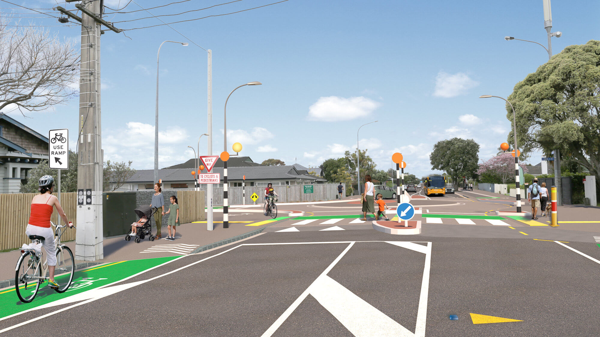 Point Chevalier to Westmere corridor upgrade.
