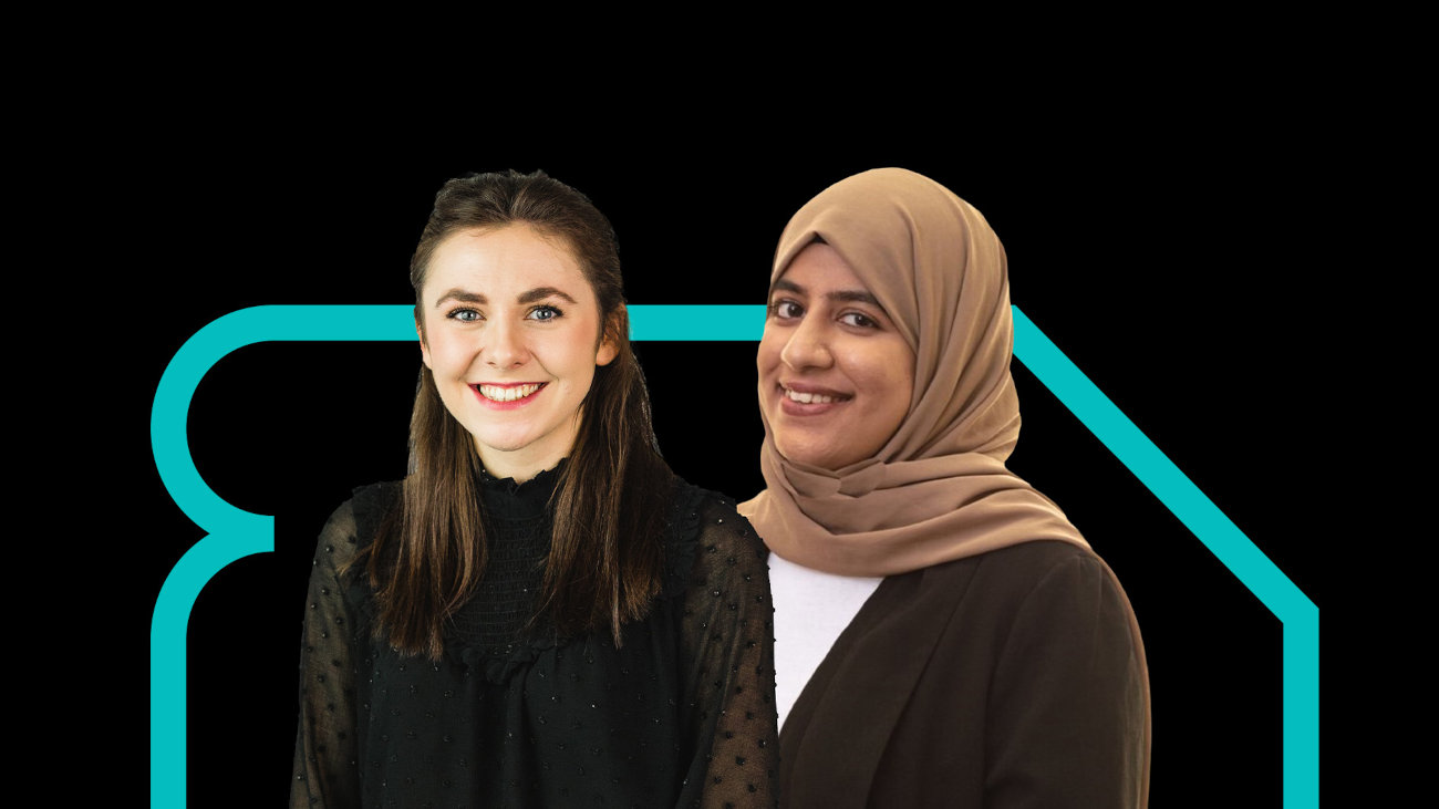 Natasha Khan and Sophie Malcolm.