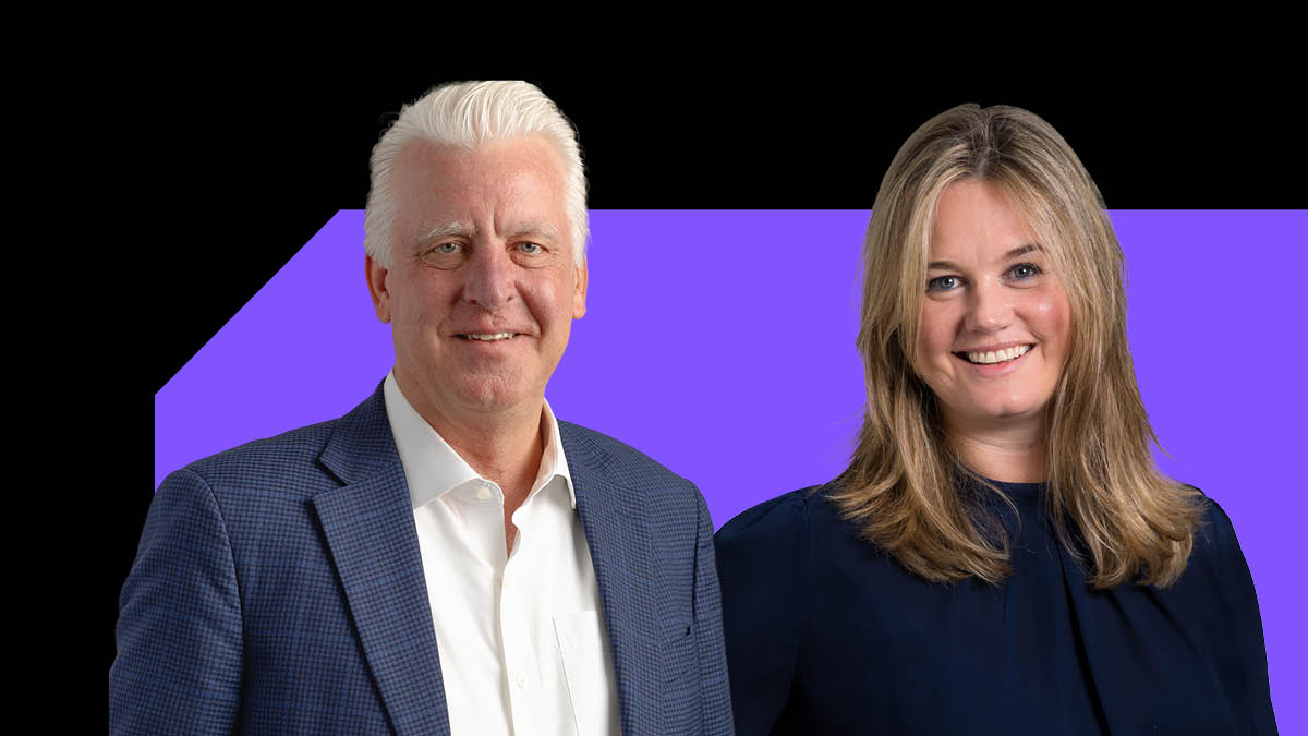 Dean Radeloff and Aimee Barwick.