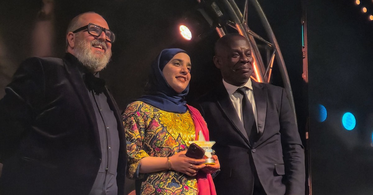 Bareen Shafi with the judges at the 2025 Ground Engineering Awards